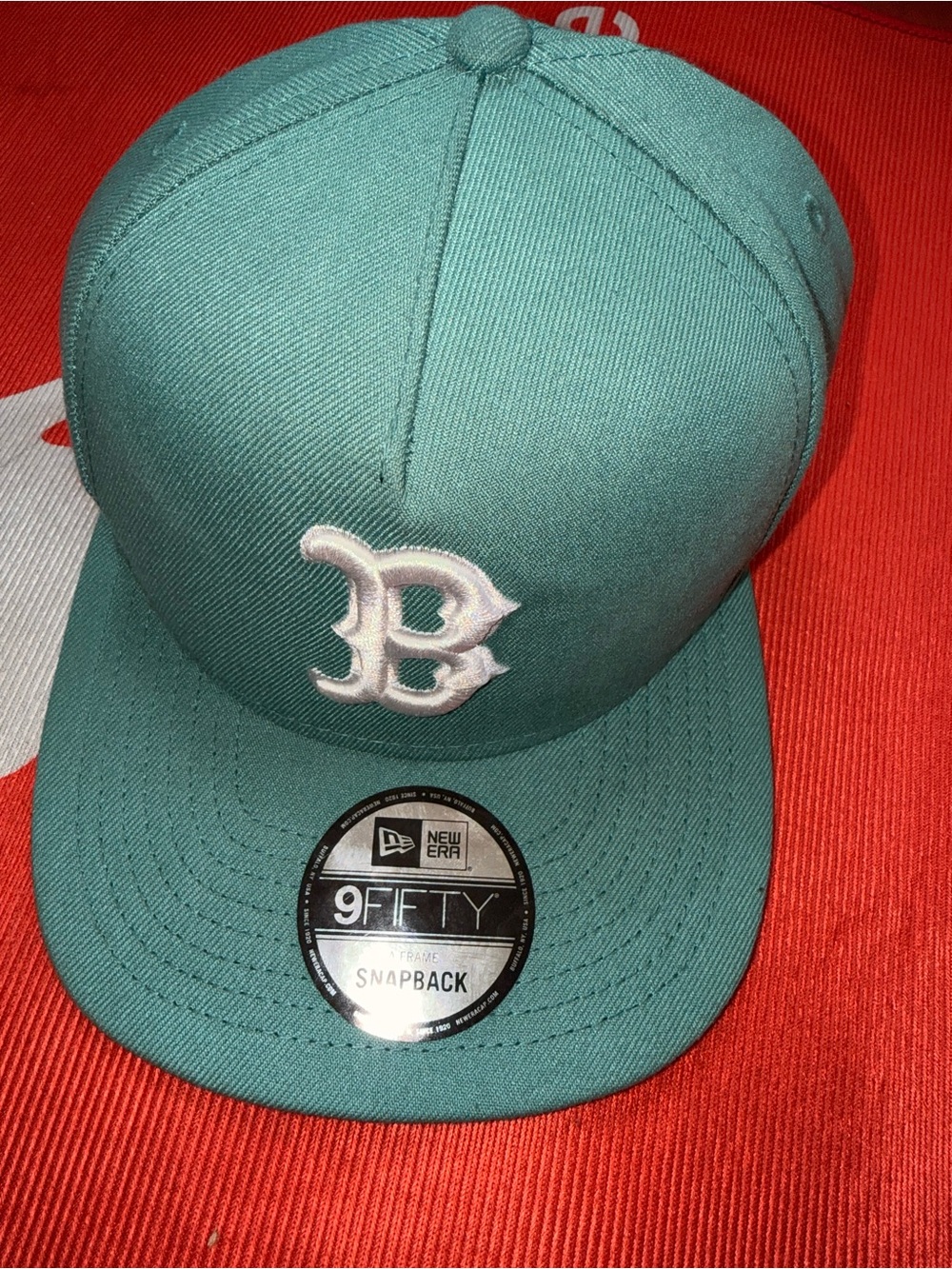 New Era 9TWENTY Snapback Hat in Black, White, Navy